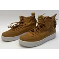 thumbnail image 1 of Ni - ke Ni - ke Air Force 1 Utility Mid Top Tan Brown Canvas Sneakers Sz 6.5Y UK 6 EU 39, 1 of 5