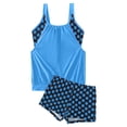 thumbnail image 4 of HUAXUN Womens Swimsuits Tankini Full Coverage Swimsuits V Neck High Waisted Skirted Bottom Trim Tankini Top with Bottom 2026 2 Piece Swimsuit for Women, 4 of 4