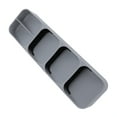 thumbnail image 1 of Kitchen Drawer Organizer, Grey Safe Kitchen Drawer Tray  Forks, 1 of 8