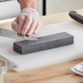 thumbnail image 2 of Soro Essentials – 8" x 2" x 1" Knife Sharpening Stone Coarse and Medium Grit Sharpens and Polishes Sharp Tools and Kitchen and Pocket Knives, 2 of 5