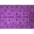 thumbnail image 1 of Ahgly Company Indoor Rectangle Oriental Purple Industrial Area Rugs, 2' x 5', 1 of 4