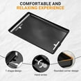 thumbnail image 5 of Black Bedside Shelf For Dorm Bedroom, College Dorm Room And Kids Room Essentials,Bunk Bed Tray For Top Bunk,Lofte, 5 of 7