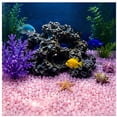 thumbnail image 5 of AuroraX Glow in the Dark Pebbles Fluorescent Garden Stones Bulk 500 Pcs Outdoor Use Fish Tank Safe Mini Size Luminous Aquarium Decor Pink, 5 of 6