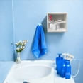 thumbnail image 3 of Buro Flotante Baño Mdf Anti Humedad Bocina Regalo Blanco, 3 of 8