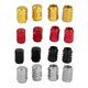 thumbnail image 1 of 16 paquetes de cubiertas de válvu de aire de rueda de neumático de aleación para motocicleta automática de 0,47 pulgadas Soledad Cubiertas de vástago de válvula de neumático, 1 of 10