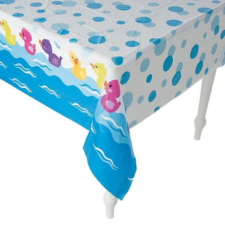 Rubber Ducky Printed Tablecover - Party Supplies - 1 Piece