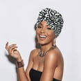 thumbnail image 2 of African Head Wrap Headbands for Women Turbans Hair Wraps Pre-Tied Pattern Bonnet Turban Knot Beanie Cover Hat 3 Pcs, 2 of 6