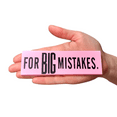thumbnail image 5 of 3 Pack- For Big Mistakes. Giant Pink Erasers (5.5") Large Pencil Rubber Eraser, 5 of 7