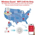thumbnail image 4 of Sistema Wi‑Fi SOS para personas mayores XUK con control por app, 4 of 9