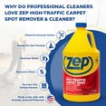 thumbnail image 4 of Zep Ready-To-Use High-Traffic Carpet Spot Remover and Cleaner - 1 Gallon (Case of 4) ZUHTC128 - Enzymatic Stain Remover, 4 of 8