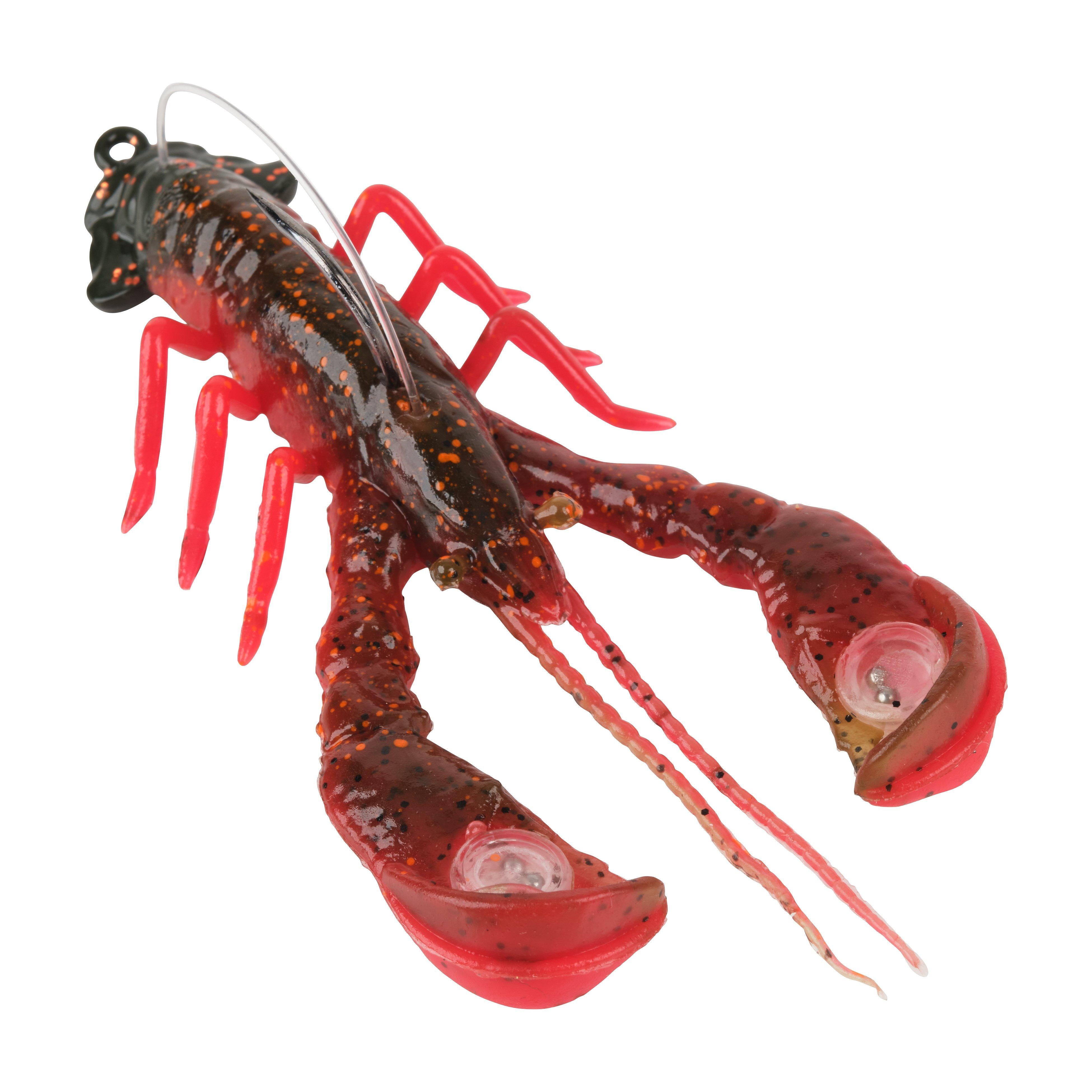 Berkley PowerBait® Clatter Craw, 3.5 in, Watermelon Red