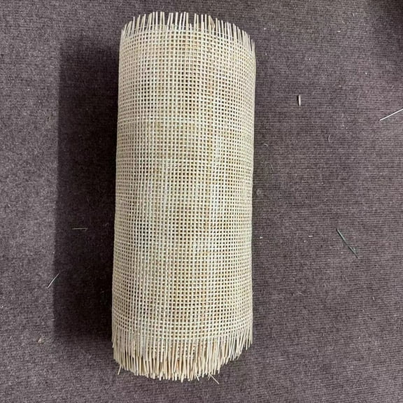 Dayesque Handwoven Rattan Mesh Roll - 1 Roll Breathable Cane Webbing for Lampshades, Screens, Chairs and Home Decor