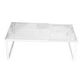 thumbnail image 2 of Luzkey Expandable Cabinet Storage Shelf Adjustable Organization Organizer Rack Stand Riser for under Sink Wardrobe Books Dorm Spices White 50 to 85cm, 2 of 8