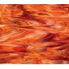 OCEANSIDE STAINED/FUSING GLASS SHEETS - AUTUMN FLAME PEARL OPAL FUSIBL (Large 12" x 16")