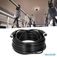 thumbnail image 1 of 4 Pin Car Camera, Anti Interference PVC Video Cronometro Multifunktions Stoppuhr Cable Portable Extension Cord for Auto Truck Bus Monitor5m 16.4ft, 1 of 8