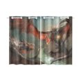 thumbnail image 3 of MKHERT Two Dragoins Having a Duel Window Curtain Kitchen Curtain 26x39 inch,Two Piece, 3 of 3