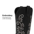 thumbnail image 5 of DREAM PAIRS Women's Mid-Calf Cowboy Boots Embroidered Western Boots with Square Toe Classic Chunky Heel Vegan Leather Boots, 5 of 9