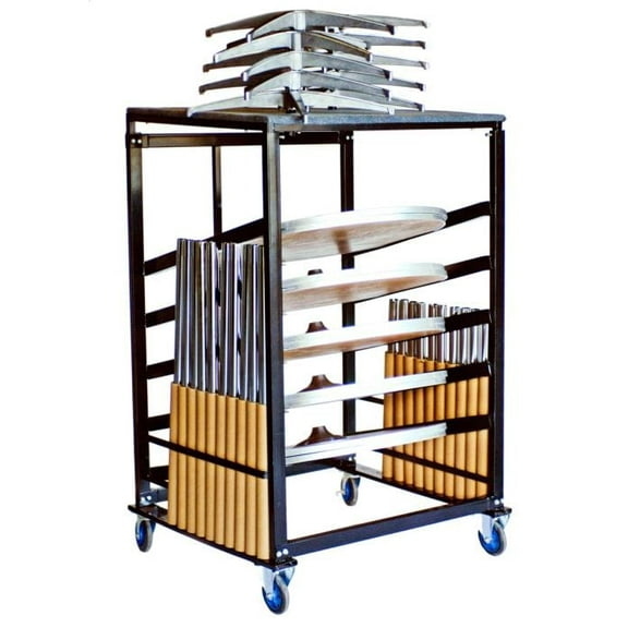Steel Cart for Cocktail Table Kits - 36 Inch by Chivari