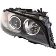 thumbnail image 3 of CarLights360: For 2003 2004 2005 2006 BMW 330i Headlight Assembly Passenger Side w/Bulbs Black Housing For BM2519112, 3 of 4