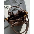 thumbnail image 4 of Suede Bucket Bag Women Crossbody Bags Shoulder Purse Satchels Ruched Hobo Handbag Suede Bucket Purses Work Travel Fall, 4 of 7