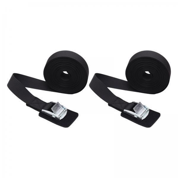 2x2x Correas De Correa De Sujeción De Hebilla De Liberación Rápida Para Barco Canoa Camión 25mm X 2m