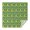 Blue Yellow Sunflower, variant on Black Geometric Sunflower Pattern Square Tablecloth,Waterproof Square Table Cover,Wipeable Spillproof Washable Table Cover for Home Kitchen Party Decor 42"X42"(107x107cm)