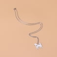 thumbnail image 3 of WHAMVOX Sweater Chain Necklace in Silver for Women Made of Stainless Steel Perfect for Decor Use and Every Occasion 0.98 inches, 3 of 8