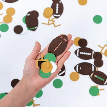 Touchdown Toss Confetti - Football Baby Boy 1st Birthday Party ...