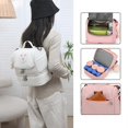 thumbnail image 5 of Fashionable Diaper Backpack for Moms Large Capacity baby care Bag Spacious & Stylish Diaper Bag Upgrades for Parents White, 5 of 5