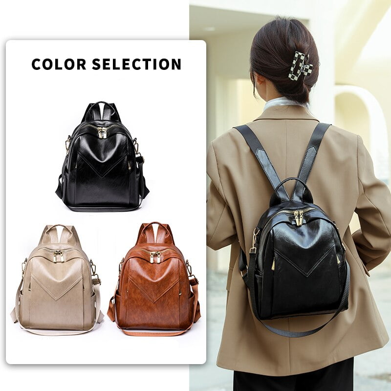 CoCopeaunts Fashion Women Leather Backpack High Quality Teen Girls Shoulder  Bag Luxury Designer Backpacks Rucksack Female Daypack Bags