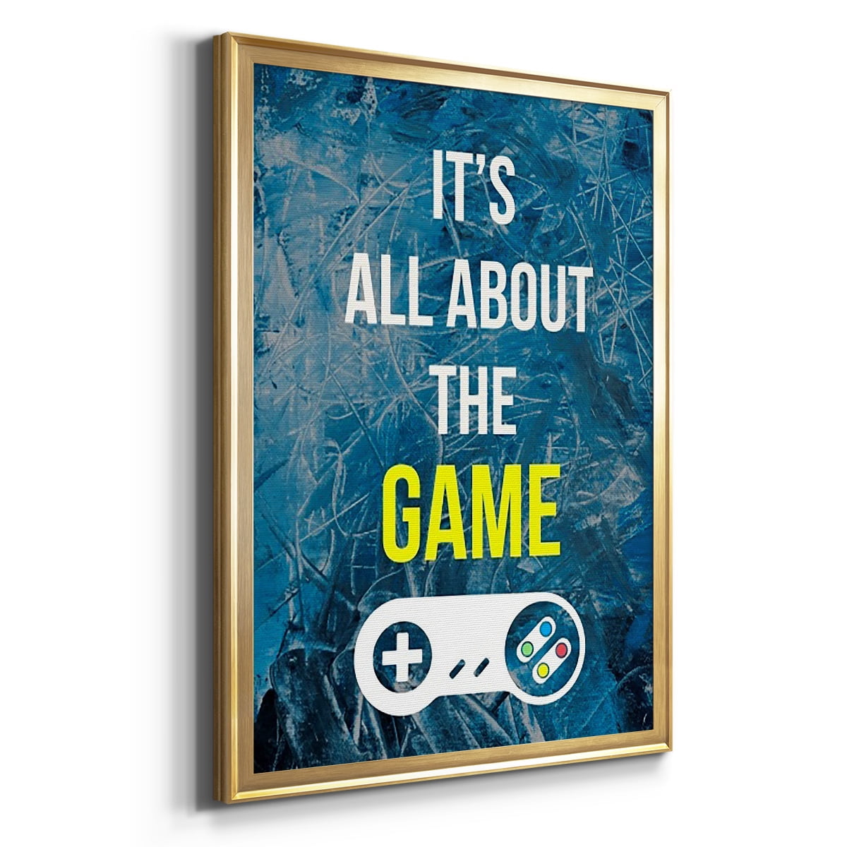 Gamer at Play IV Premium Framed Print, in Gold, Black, or Silver - Ready to Hang