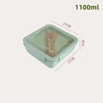 thumbnail image 1 of 1Pc Portable Microwavable Lunch Box Eco-Friendly Wheat Straw Bento Box Kitchen Food Container Lunch Box Home Accessories Green1100ml, 1 of 6