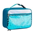 thumbnail image 2 of Dvkptbk insulated lunch bag Fashionable Outdoor Hand Sequin Lunch Bag Modern Portable Insulated Picnic Lunch Box Bag, 2 of 6