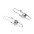 thumbnail image 2 of Oubit Stainless Steel Parrots Foot Ring,2PCS Stainless Steel Parrots Stainless Steel Parrots Leg Ring Parrots Leg Buckle Dependable Performance, 2 of 9