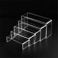 thumbnail image 2 of Ladder Acrylic Display Stand Cosmetic Rack Jewelry Rack Shoe Rack Shoe Bracket U-Shaped, 2 of 5