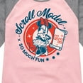 thumbnail image 3 of Disney - Scroll Model - Toddler & Youth Girls Raglan Graphic T-Shirt, 3 of 4