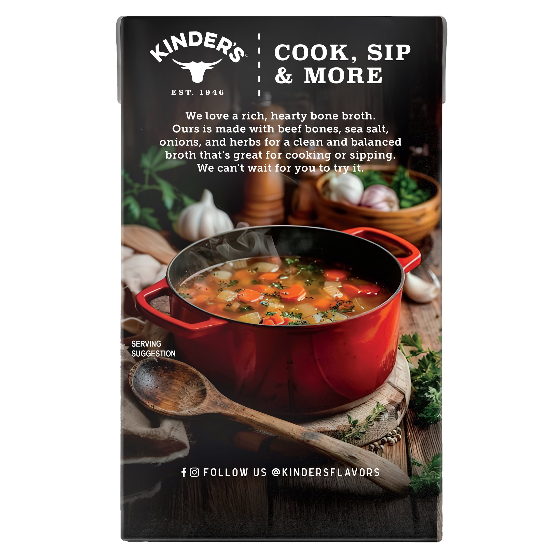 Kinder's Classic Beef Bone Broth, 16.9 oz