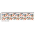thumbnail image 3 of Ambesonne Retro Fabric by the Yard Upholstery, Butterfly Bird Roses Pattern, 3 Yards, Dark Tan Blue Grey, 3 of 5