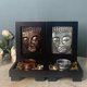 thumbnail image 1 of Buddha Incense Holder Exquisite Beautiful Zen Stone Candle Holder for Hotels Beauty Salon Decorate Silve Free Size, 1 of 3