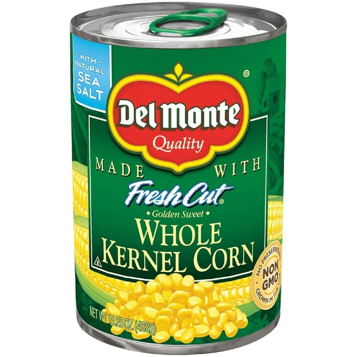 Del Monte Whole Kernel Corn 15.25 Ounce (Pack of 12)