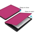 thumbnail image 4 of Case for 7" Kindle Paperwhite 12th Generation 2024 / Kindle Colorsoft Signature Edition - PU Leather Protective Folio Cover Case for Kindle Paperwhite Kids with Auto Sleep/Wake, Hot Pink, 4 of 7