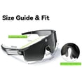 thumbnail image 3 of Osawalla AI Smart Glasses with Camera, 32MP Photo, 1200P Video, 6-Axis Stabilization, Built-in Storage, Open-Ear Audio, Bluetooth 5.4, IP54, for Cycling & Hiking, 3 of 10