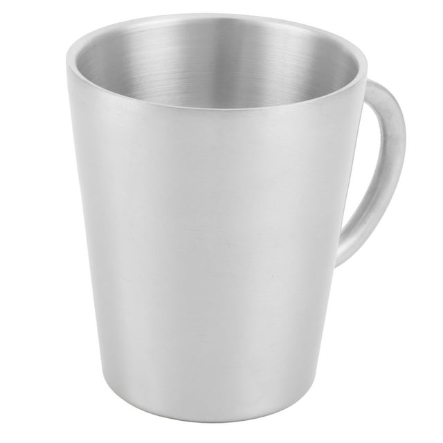 LAFGUR Tasse Isolée, Tasse à Double Paroi, Tasse Portable 300ml en Acier Inoxydable 304 avec Poignée