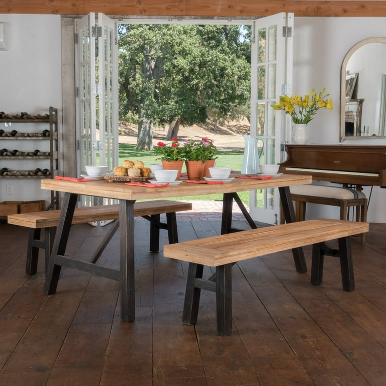 Picnic Table In Dining Room