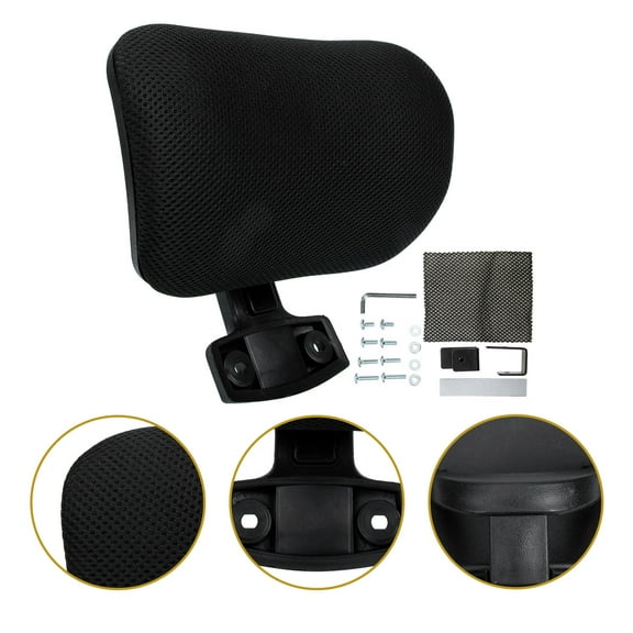 COMPUKAS Adjustable Headrest for Office Computer Chair 1 Set Head Pillow