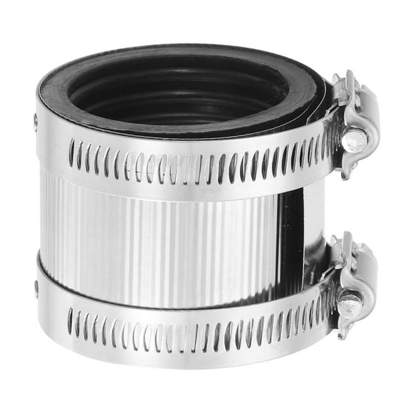 Uxcell Pipe Clamp, 53-61mm Stainless Steel Pipe Connector for PVC and Metal Pipes