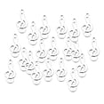 thumbnail image 4 of 20pcs Stainless Steel Music Symbols Charms Pendant DIY Necklace Bracelet Pendant For Jewelry Making, 4 of 6
