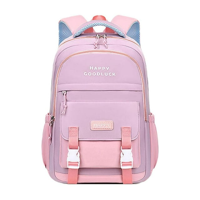 kjfeif Sac à Dos en Toile Mignon - Sac de Voyage Léger Décontracté pour Enfants École & Extérieur / Design Résistant à l'Eau avec Bretelles Réglables & Poche avant (Compact Usage Quotidien)
