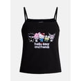 thumbnail image 5 of Sanrio Women's Hello Kitty Embroidered Tank Top, Sizes XXS-XXL, 5 of 5