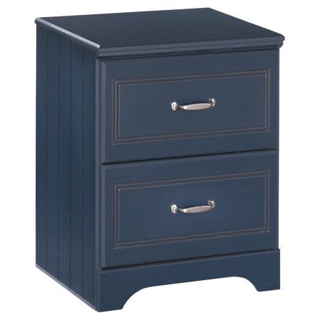 UPC 024052107104 product image for Ashley B103-92 Two Drawer Night Stand - Blue | upcitemdb.com